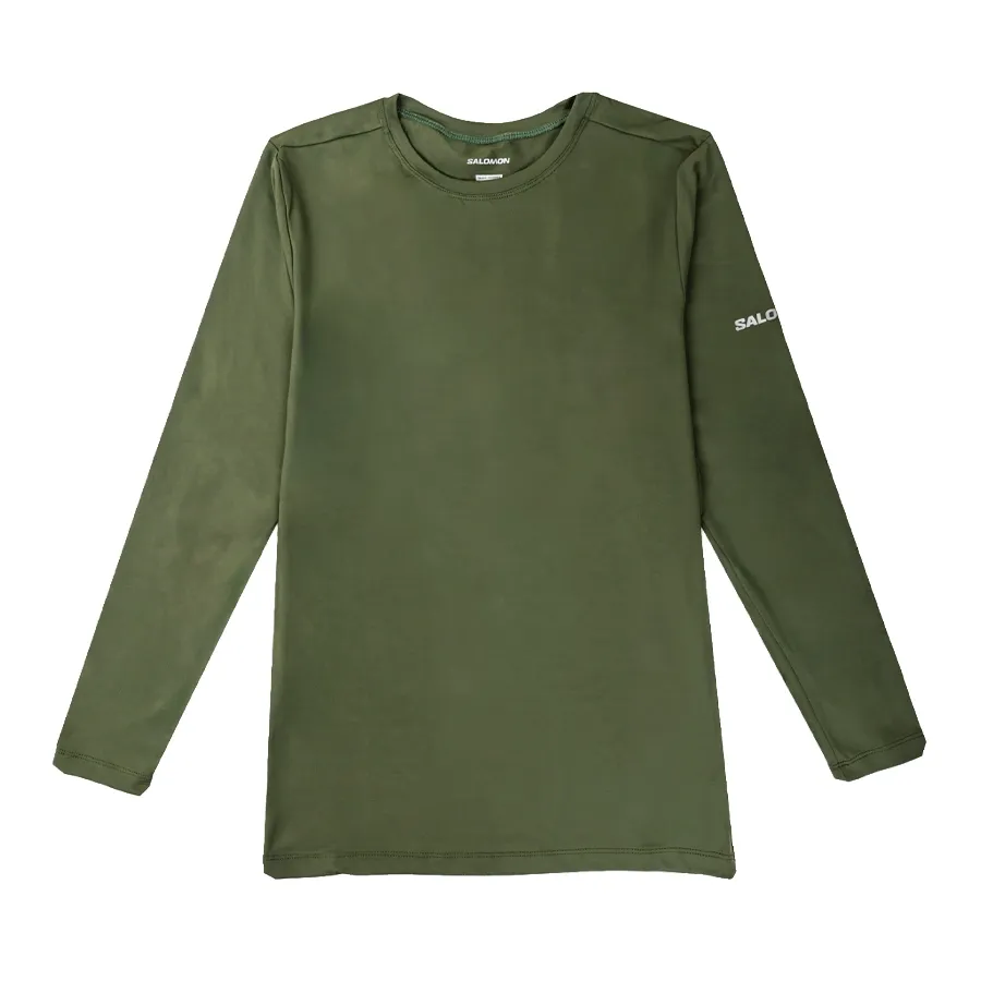 Imagen 1 de 3 de Remera Salomon Hybrid II-VERDE MUSGO