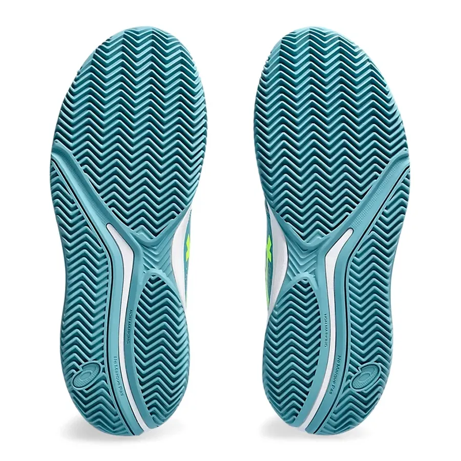 Imagen 6 de 7 de Zapatillas Asics Gel Challenger 14 Clay-VERDE AGUA/LIMA