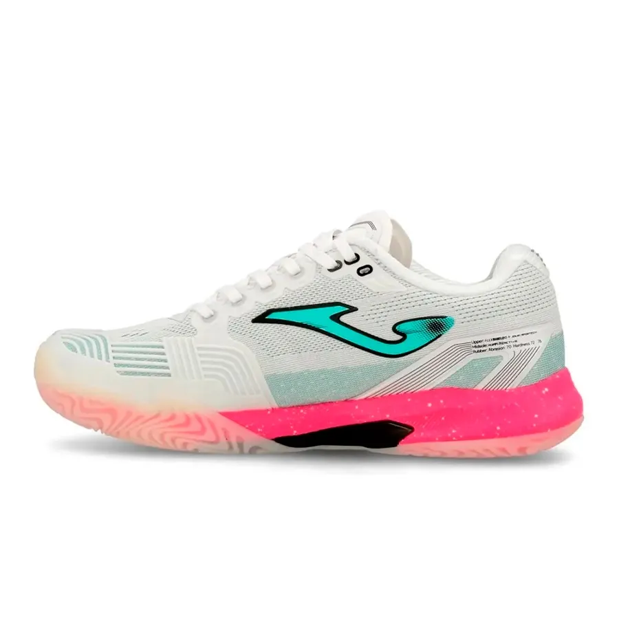 Imagen 2 de 8 de Zapatillas Joma Ultra Light-BLANCO/FUCSIA