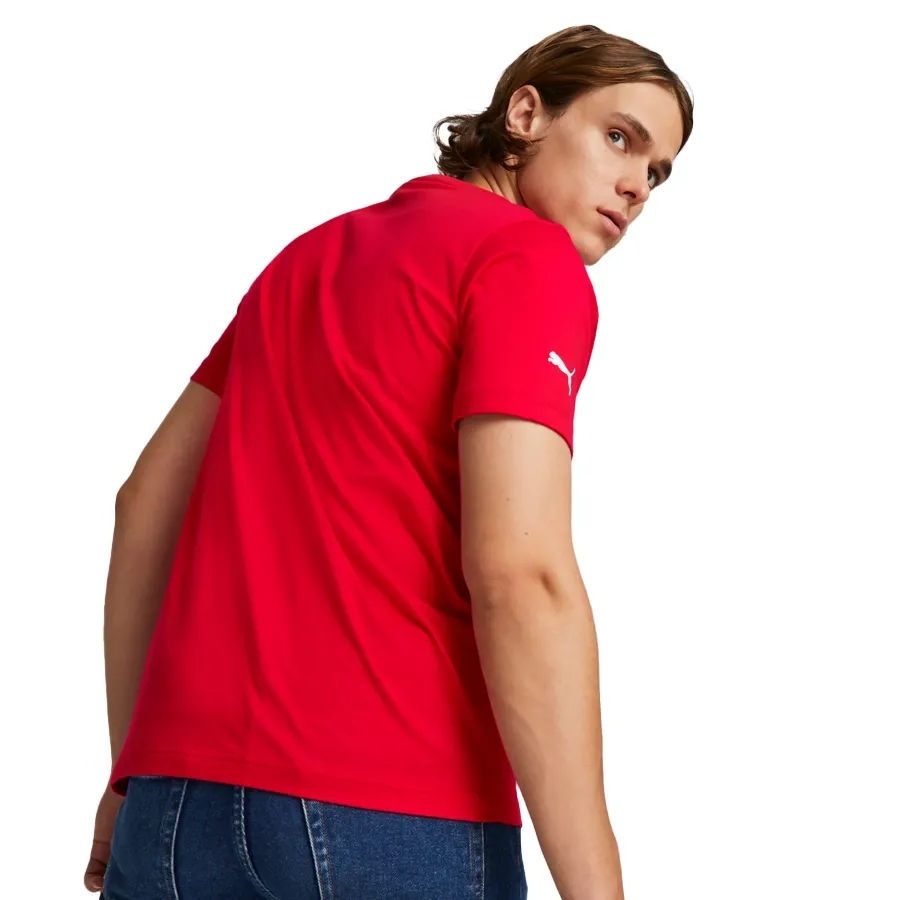 Imagen 1 de 4 de Remera Puma Scuderia Ferrari Race-ROJO/BLANCO