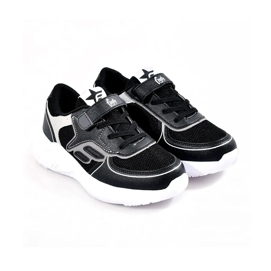 Imagen 1 de 4 de Zapatillas Footy Deportiva Top New-NEGRO/GRIS/BLANCO