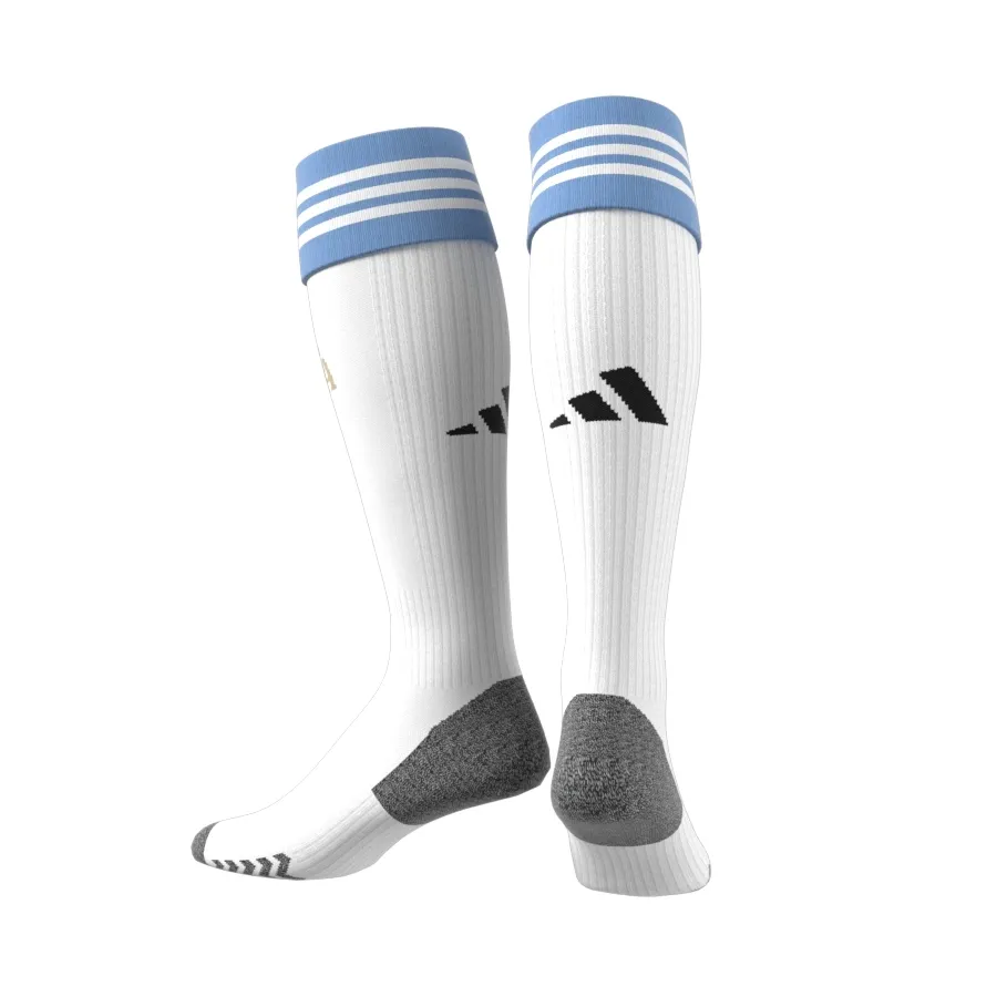 Imagen 1 de 4 de Medias adidas Titular Argentina 22-BLANCO
