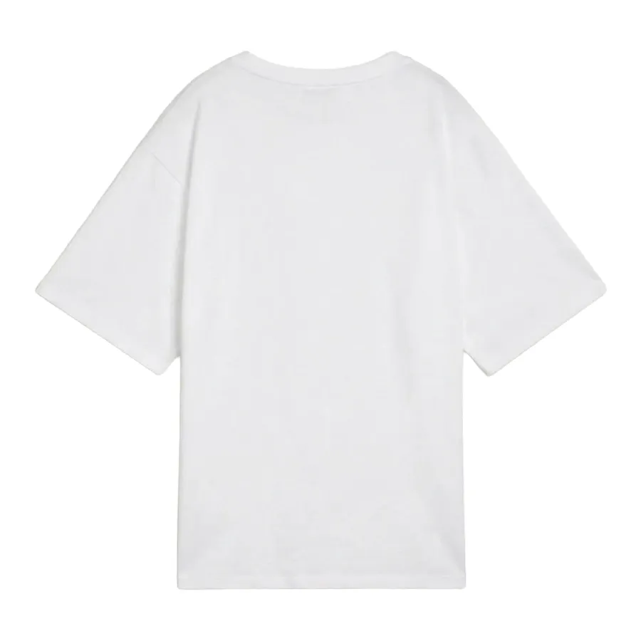 Imagen 1 de 2 de Remera Puma Tad Essential Relaxed-BLANCO