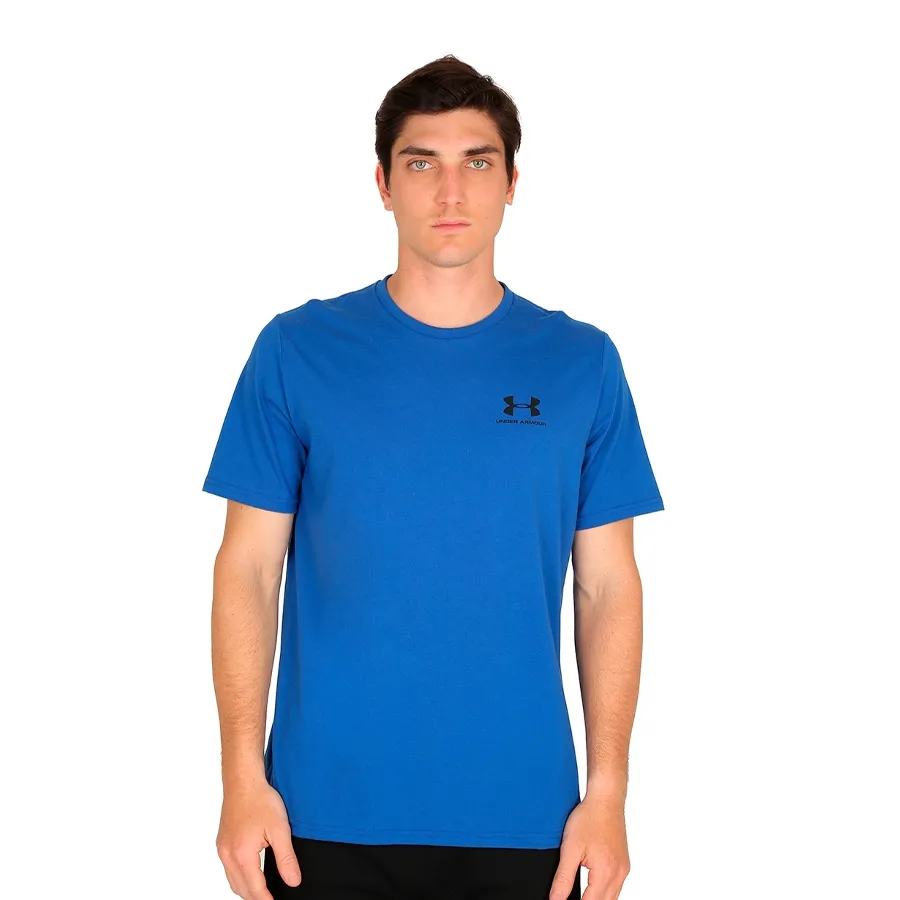 Imagen 0 de 2 de Remera Under Armour Sporstyle Lc-AZUL FRANCIA