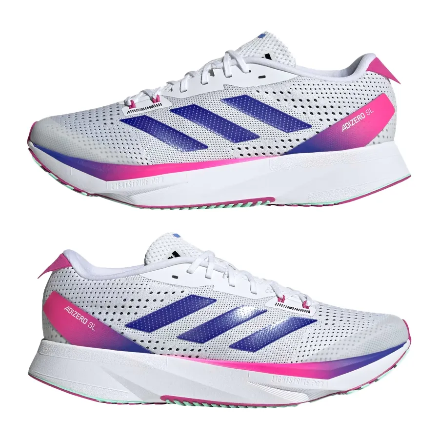 Imagen 9 de 10 de Zapatillas adidas Adizero Sl-BLANCO/AZUL/FUCSIA