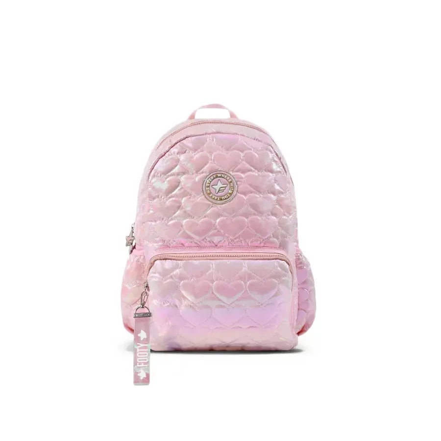Imagen 0 de 3 de Mochila Footy Puffer Tornasol-ROSA