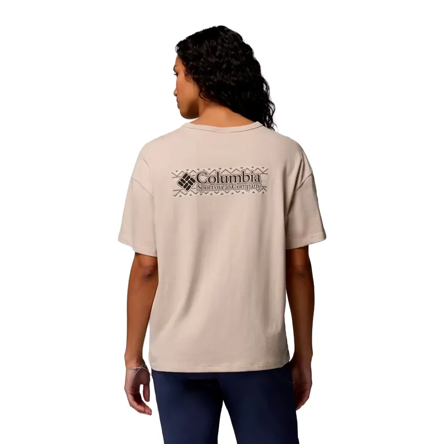 Imagen 2 de 5 de Remera Columbia Heavyweight Graphic Tee-BEIGE