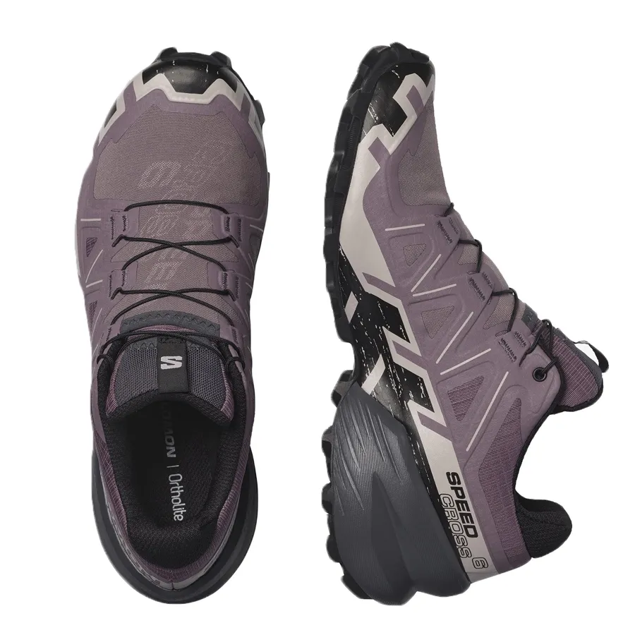 Imagen 4 de 6 de Zapatillas Salomon Speedcross 6-MORADO/GRIS/NEGRO