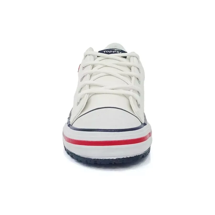 Imagen 3 de 6 de Zapatillas Topper Nova Low-BLANCO
