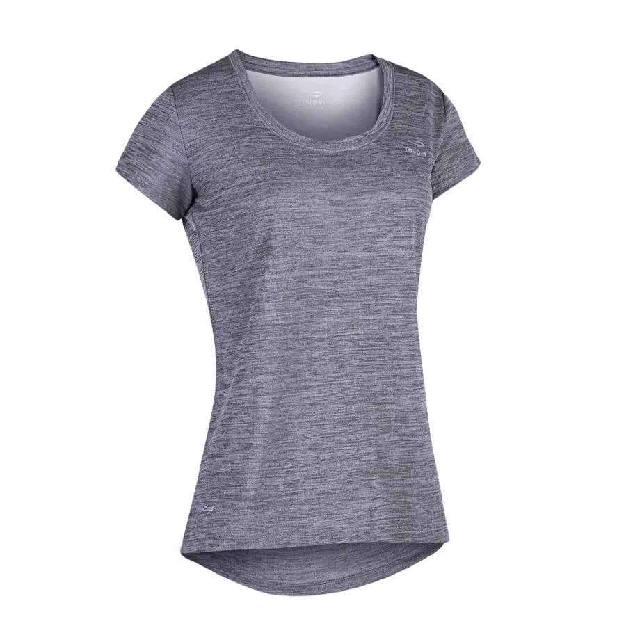 Imagen 0 de 3 de Remera Topper Basic Wmns-GRIS