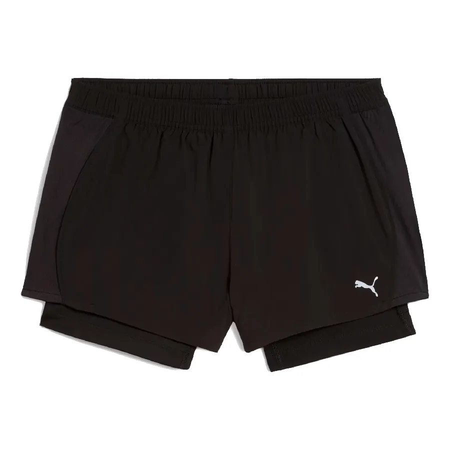 Imagen 1 de 4 de Shorts Puma Run Velocity 2 In 1-NEGRO