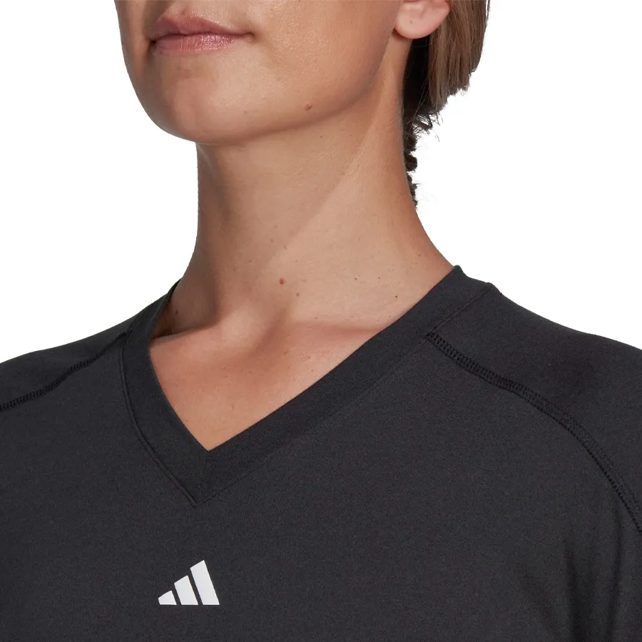 Imagen 3 de 4 de Remera adidas Tr Essential-NEGRO/BLANCO