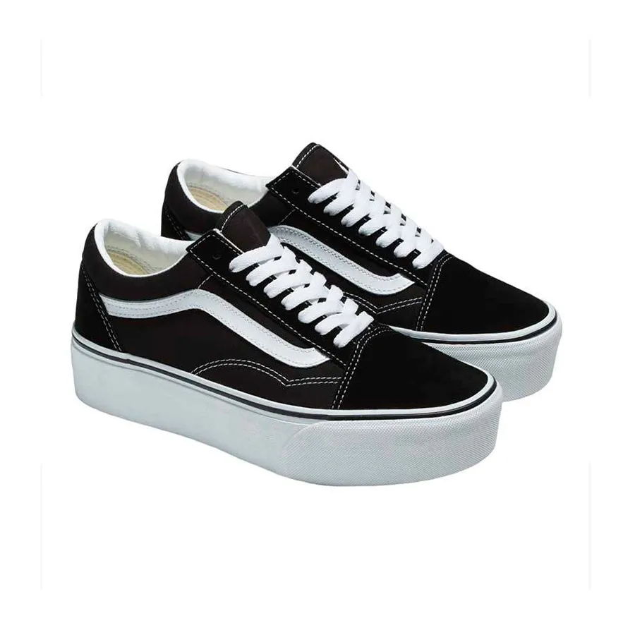 Imagen 1 de 5 de Zapatillas Vans Old Skool Stackform-NEGRO/BLANCO