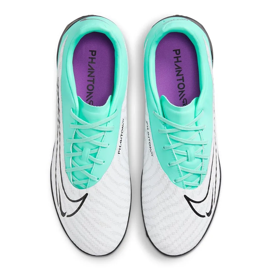Imagen 4 de 7 de Botines Nike Phantom Gx Academy Tf-BLANCO/AQUA/NEGRO