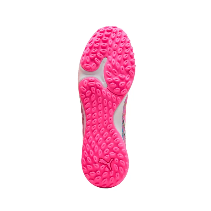 Imagen 3 de 7 de Botines Puma Future 9 Match Tf-ROSA FLUOR/TURQUESA/AMARILLO FLUOR