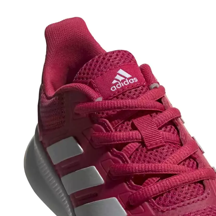 Imagen 2 de 5 de Zapatillas adidas Runfalcon K-FUCSIA/BLANCO