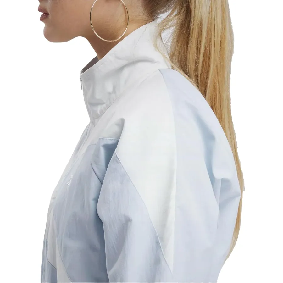 Imagen 3 de 5 de Campera Reebok Classics Franchise Track-BLANCO/CELESTE