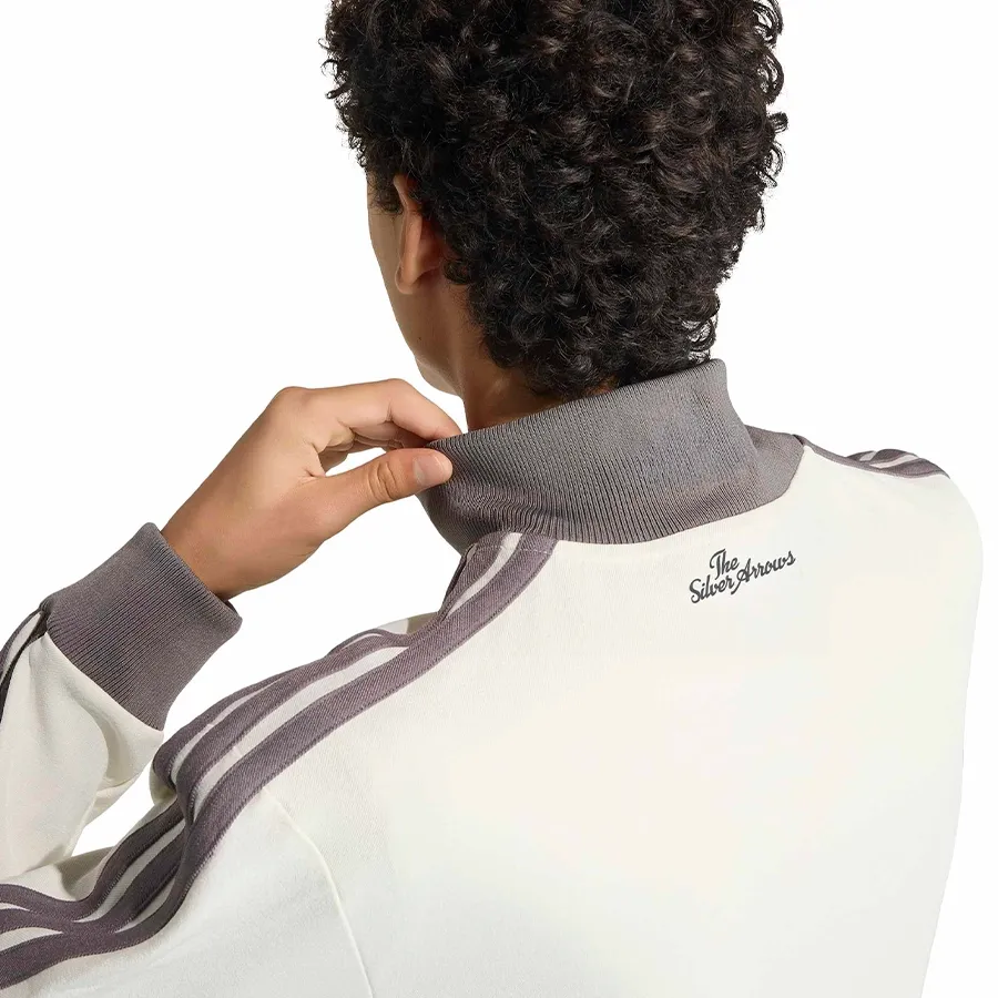 Imagen 4 de 5 de Campera adidas Mercedes-AMG Petronas-BLANCO/GRIS