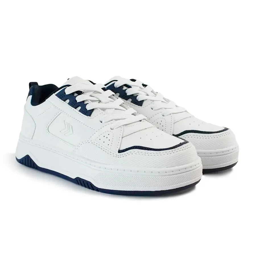 Imagen 2 de 4 de Zapatillas Atomik Casual Board Eco-BLANCO/AZUL