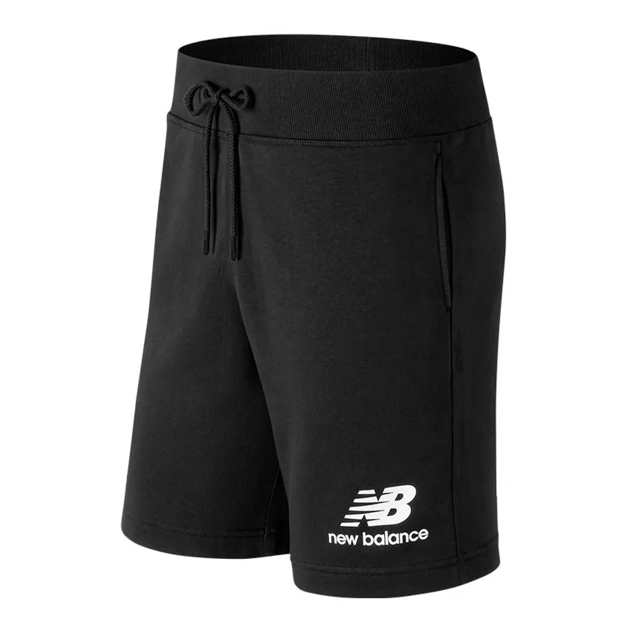 Imagen 0 de 2 de Shorts New Balance Essentials Stacked-NEGRO/BLANCO