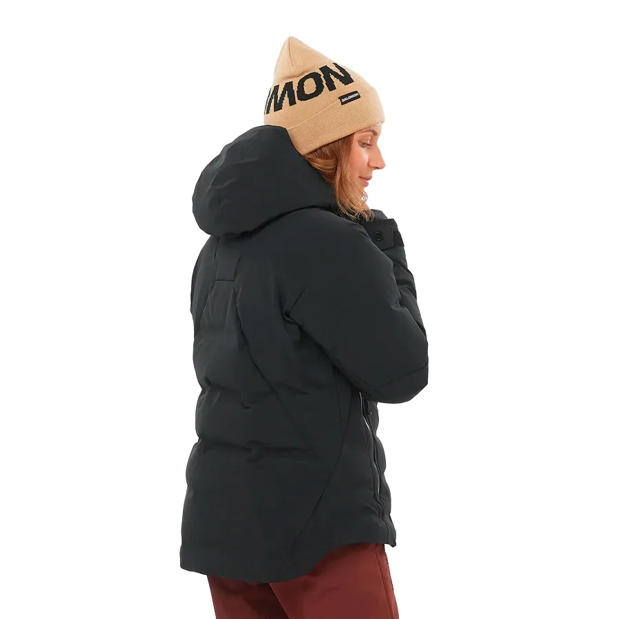 Imagen 1 de 9 de Campera Salomon Alpenflow Down W-NEGRO