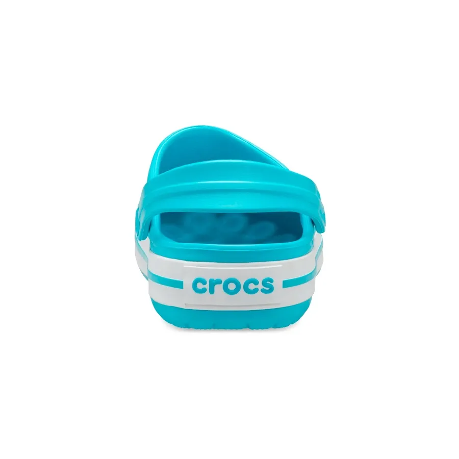 Imagen 2 de 4 de Ojotas Crocs Crocband-AQUA/BLANCO