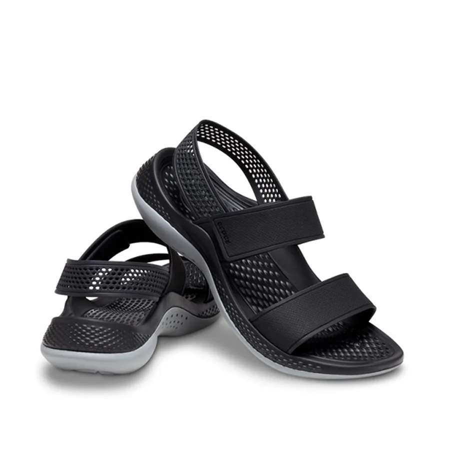 Imagen 2 de 5 de Sandalias Crocs Literide 360-NEGRO/GRIS