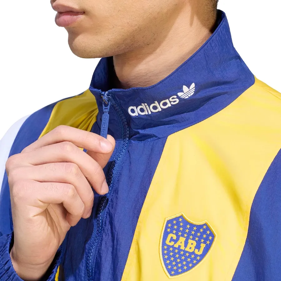 Imagen 3 de 5 de Campera adidas originals Eqt Boca Juniors-AZUL/AMARILLO/BLANCO