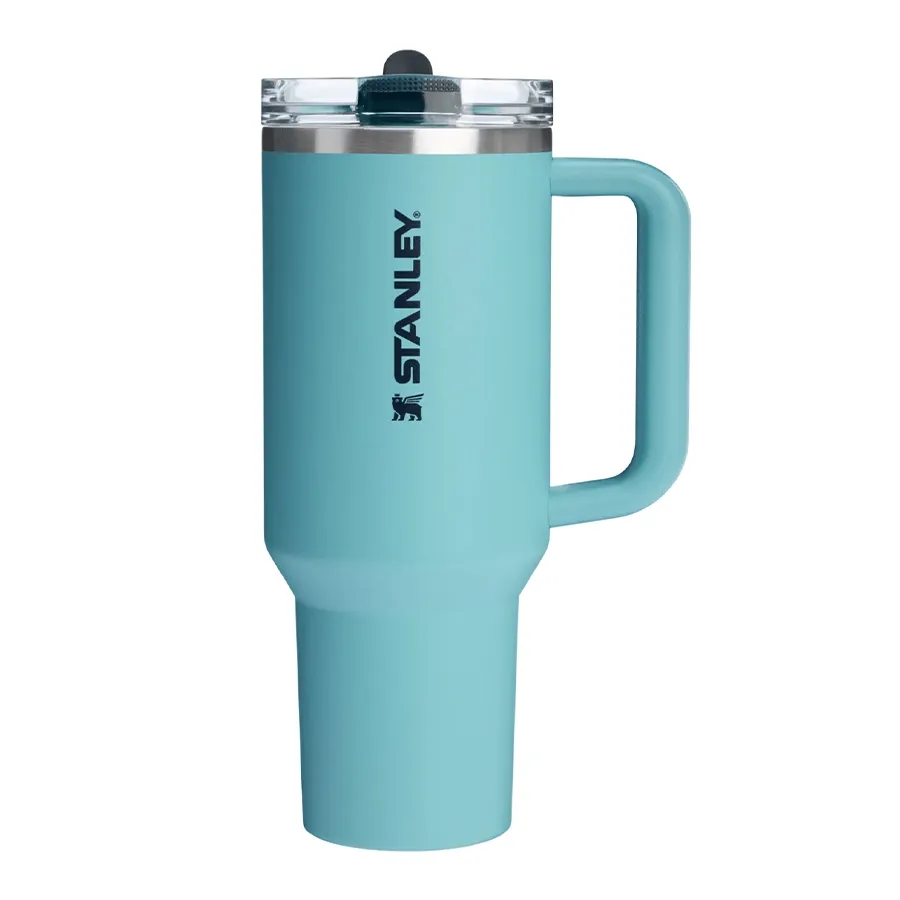 Imagen 0 de 4 de Vaso Stanley Quencher ProTour Flip Straw 1.18L-CELESTE/NEGRO