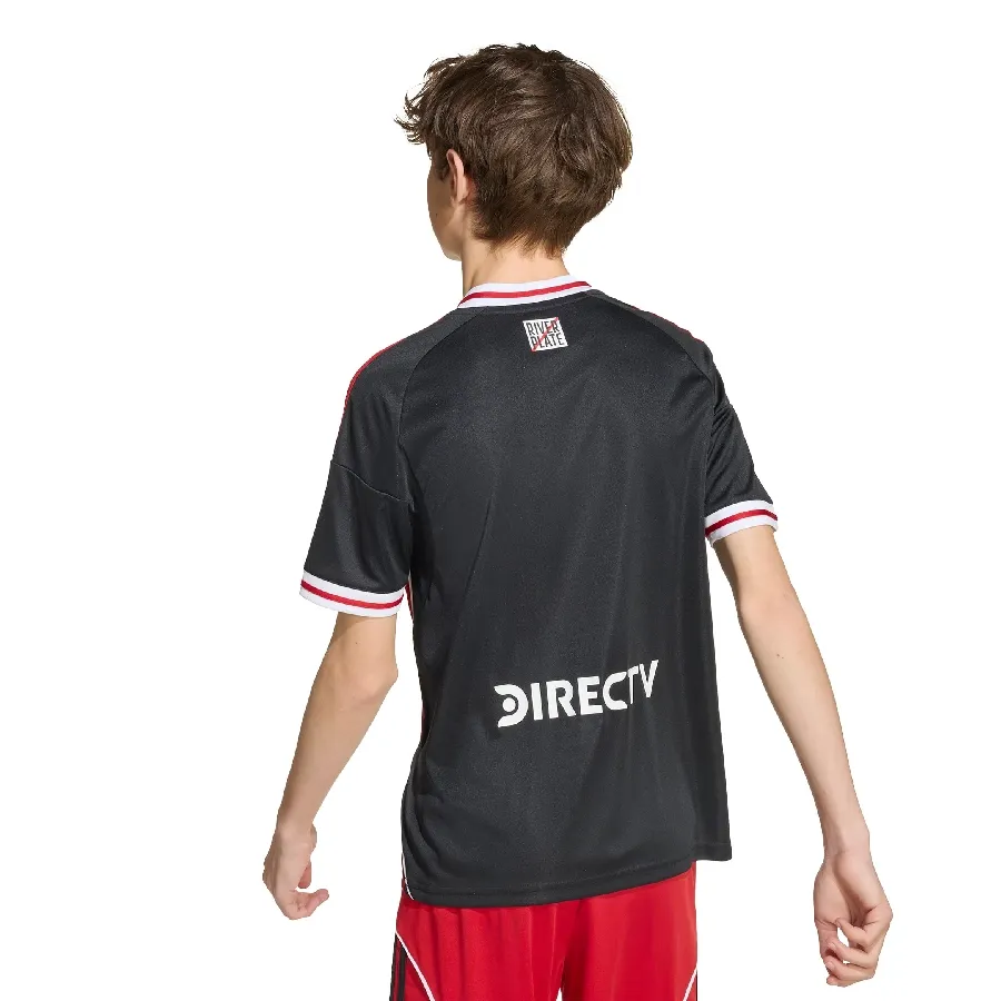 Imagen 3 de 6 de Camiseta adidas Alternativa River Plate 25/26-NEGRO/ROJO