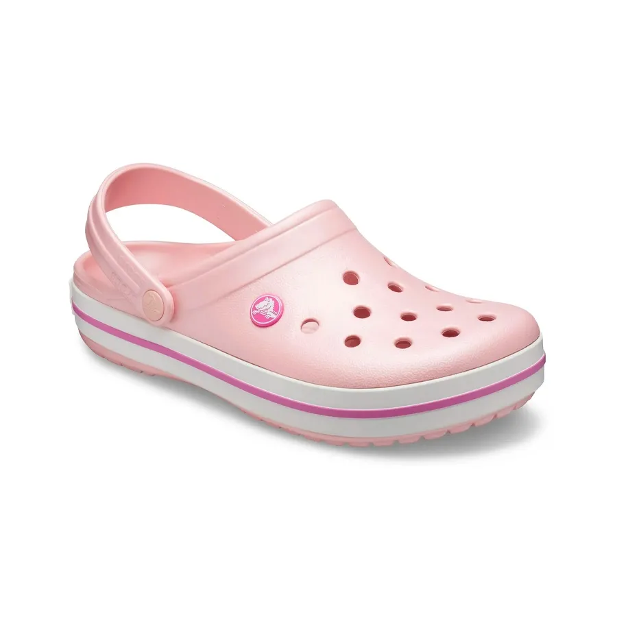 Imagen 1 de 4 de Ojotas Crocs Crocband-ROSA/VIOLETA