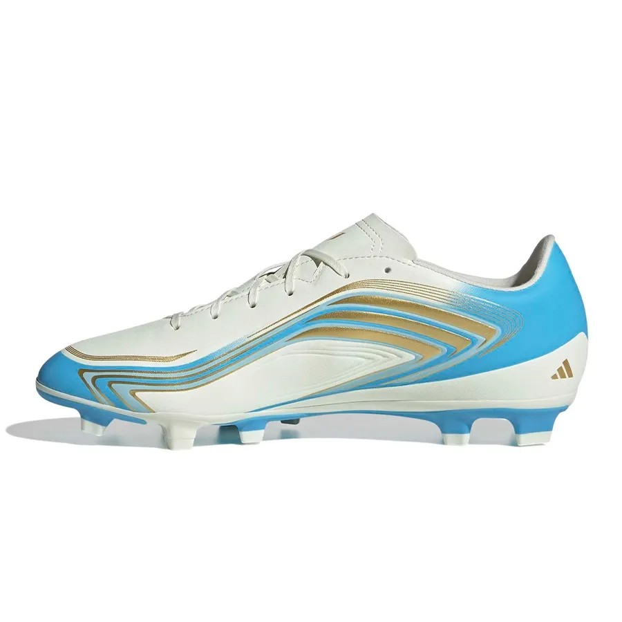 Imagen 2 de 7 de Botines adidas F50 Messi Club Fg-BLANCO/CELESTE/DORADO