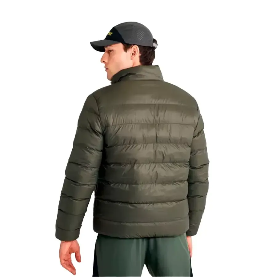 Imagen 5 de 7 de Campera Saucony Reversible Snowdrift-NEGRO/VERDE