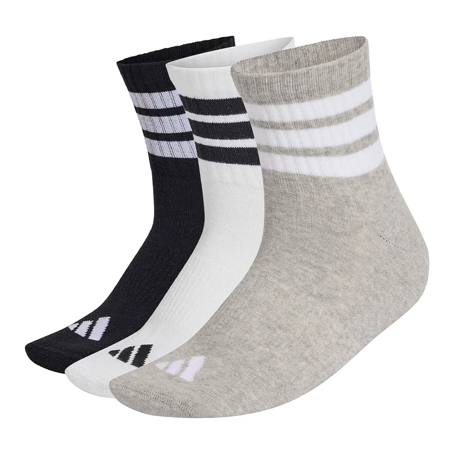 Imagen 0 de 4 de Medias adidas Sportswear Pack x3-NEGRO/BLANCO/GRIS