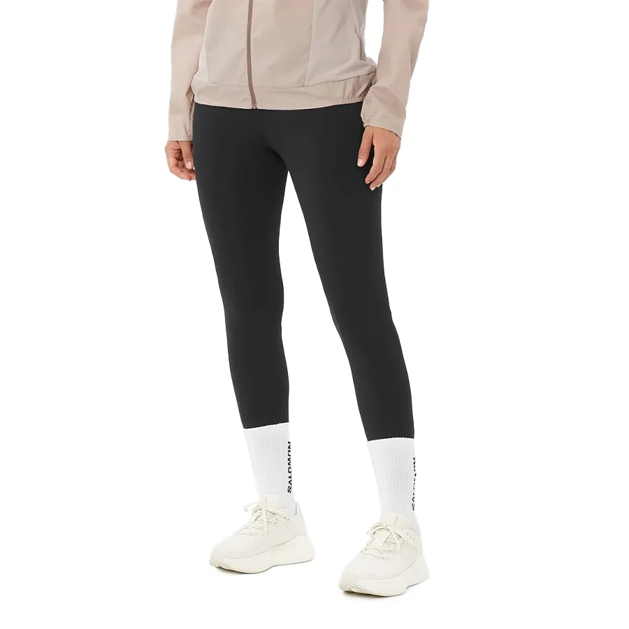 Imagen 0 de 4 de Calza Salomon Shakeout Core Tights 28"-NEGRO