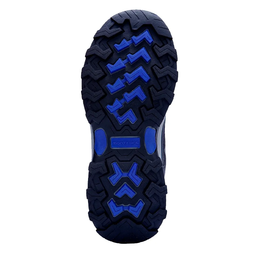 Imagen 3 de 5 de Montagne Zapatilla Kids Terra-NEGRO/GRIS/AZUL