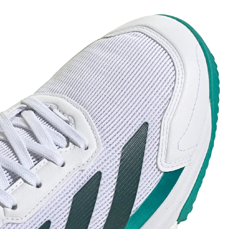 Imagen 5 de 7 de Zapatillas adidas Courtquick Padel-BLANCO/PETROLEO/VERDE