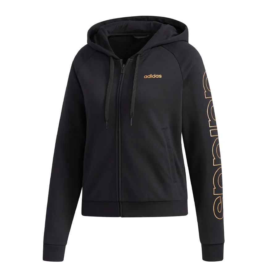 Imagen 0 de 2 de Campera adidas Essentials-NEGRO/DORADO