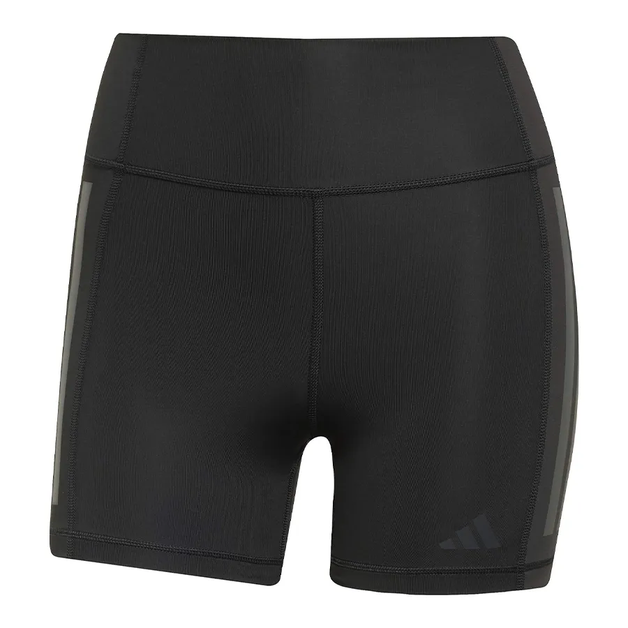 Imagen 2 de 5 de adidas Calzas Cortas 1/4 Optime 3 Tiras Tiro Alto-NEGRO