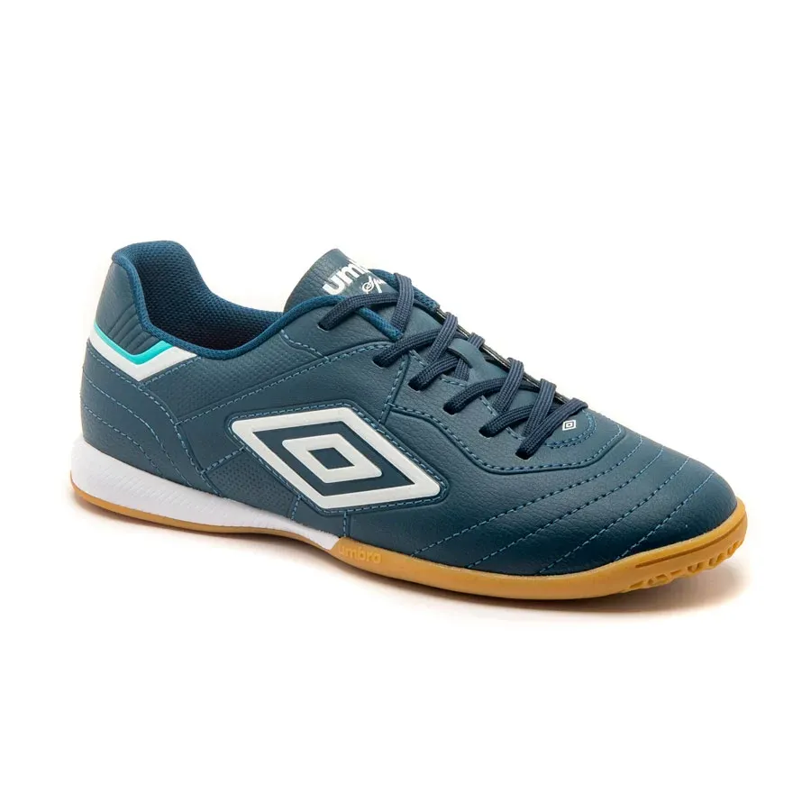 Imagen 3 de 5 de Botines Umbro Sala Speciali Iii League-MARINO/BLANCO/AZUL