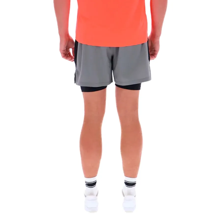 Imagen 1 de 3 de Short Reebok 2 en 1-GRIS