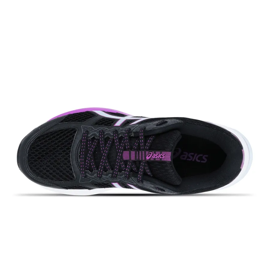 Imagen 3 de 4 de Zapatillas Asics Gel Nagoya 4-NEGRO/VIOLETA/CELESTE