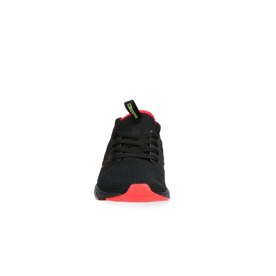 Imagen 4 de 5 de Zapatillas Kappa Logo Sandiego kid-NEGRO/NARANJA