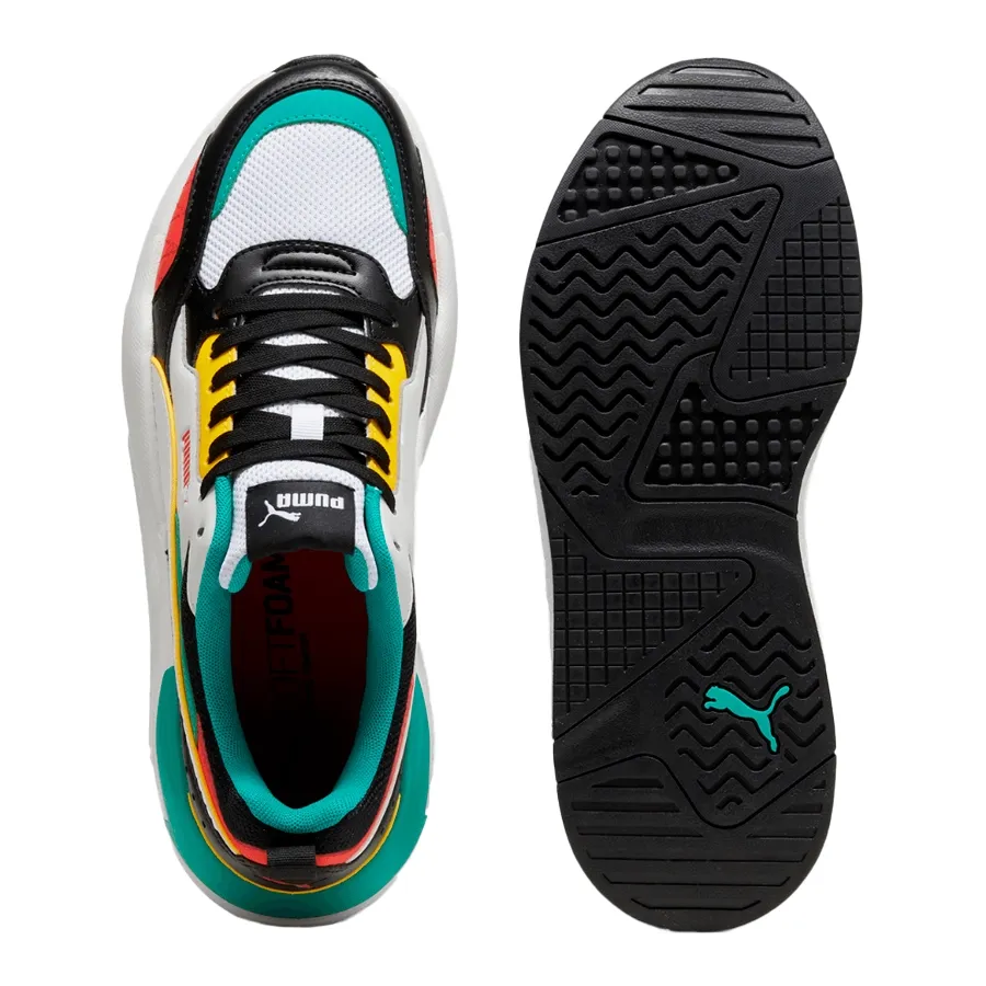 Imagen 2 de 5 de Zapatillas Puma X-Ray 2 Square-BLANCO/NEGRO/VERDE