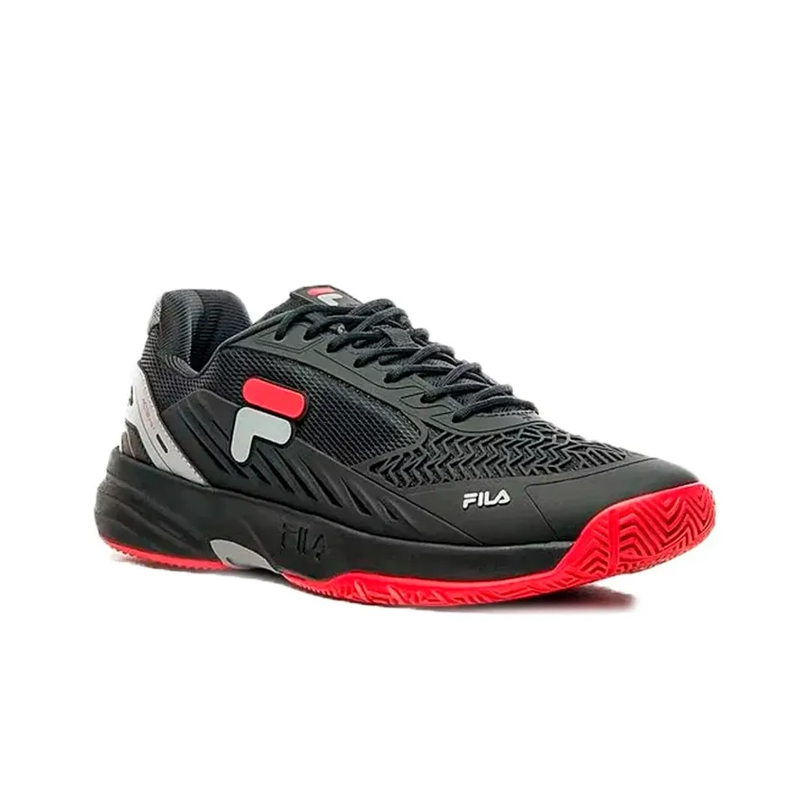 Imagen 1 de 5 de Zapatillas Fila Float Acer-NEGRO/GRIS/ROJO