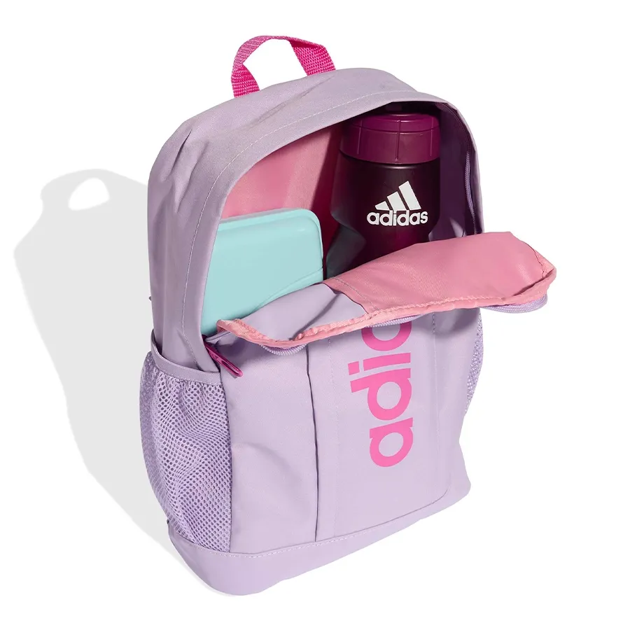 Imagen 2 de 6 de Mochila adidas Linear-LILA/ROSA FLUOR