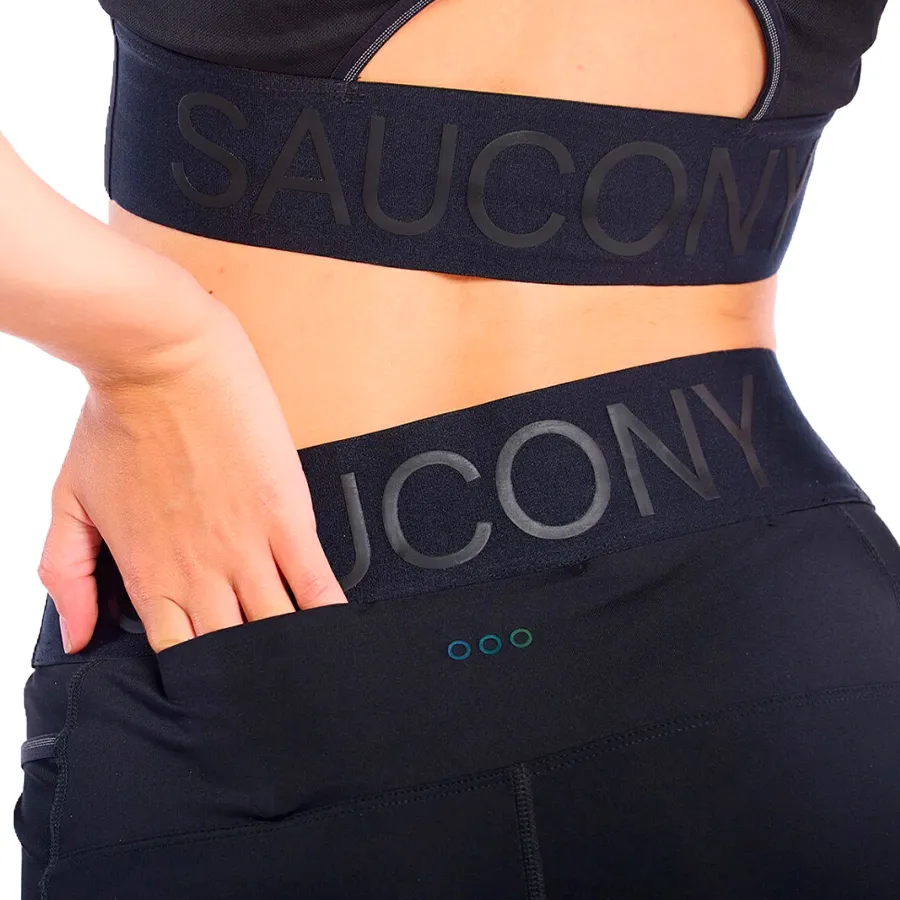 Imagen 4 de 5 de Short Saucony Explorer Tr 5"-NEGRO