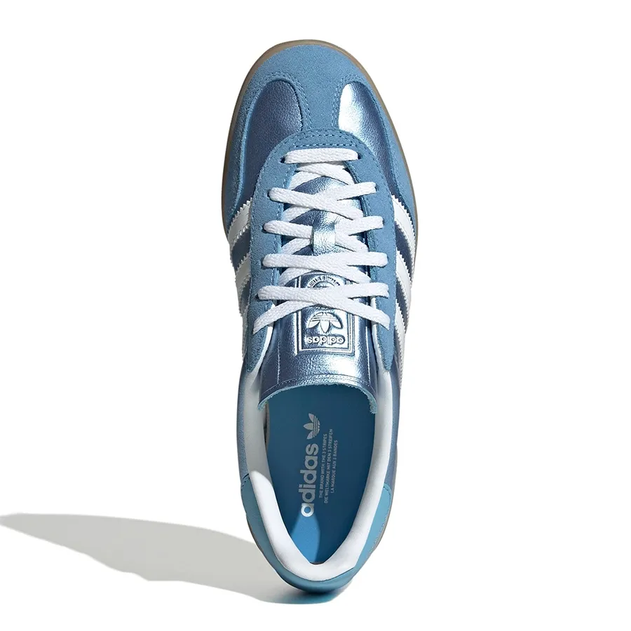 Imagen 3 de 7 de Zapatillas adidas originals Gazelle Indoor-CELESTE/BLANCO
