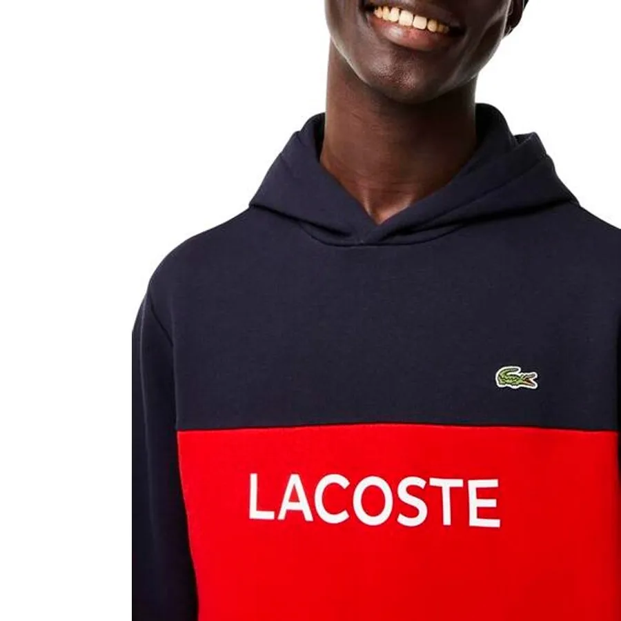 Imagen 2 de 4 de Buzo Lacoste -ROJO/NEGRO