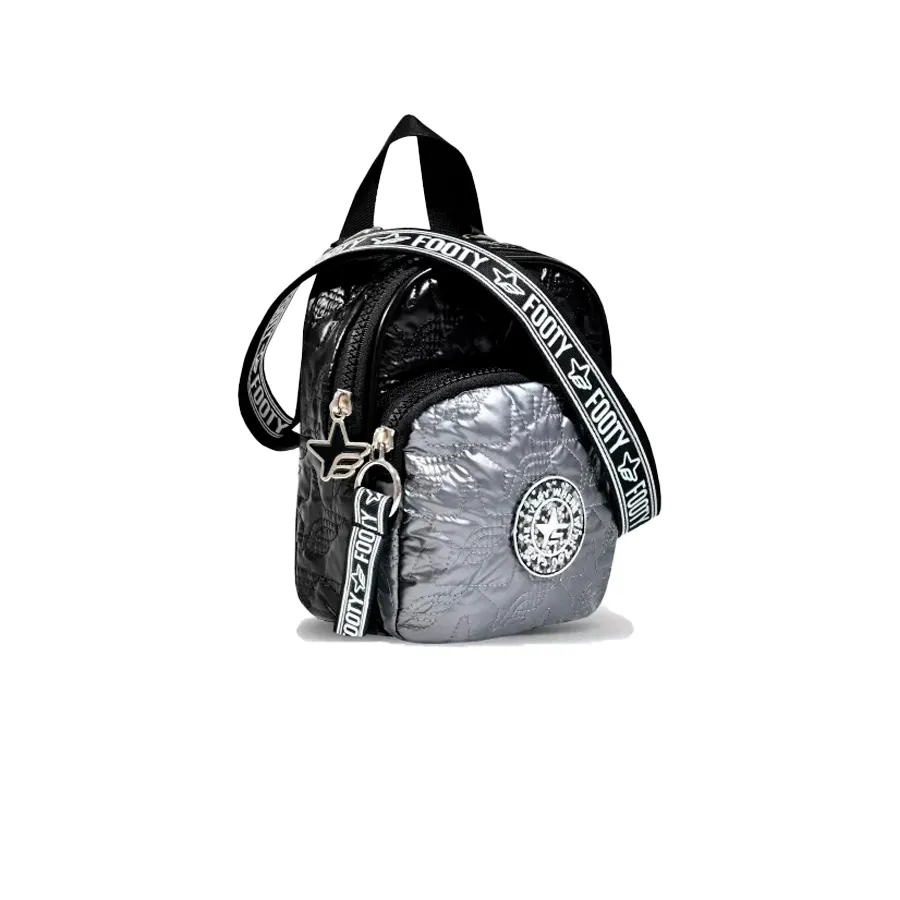 Imagen 1 de 3 de Bandolera Footy Puffy-NEGRO